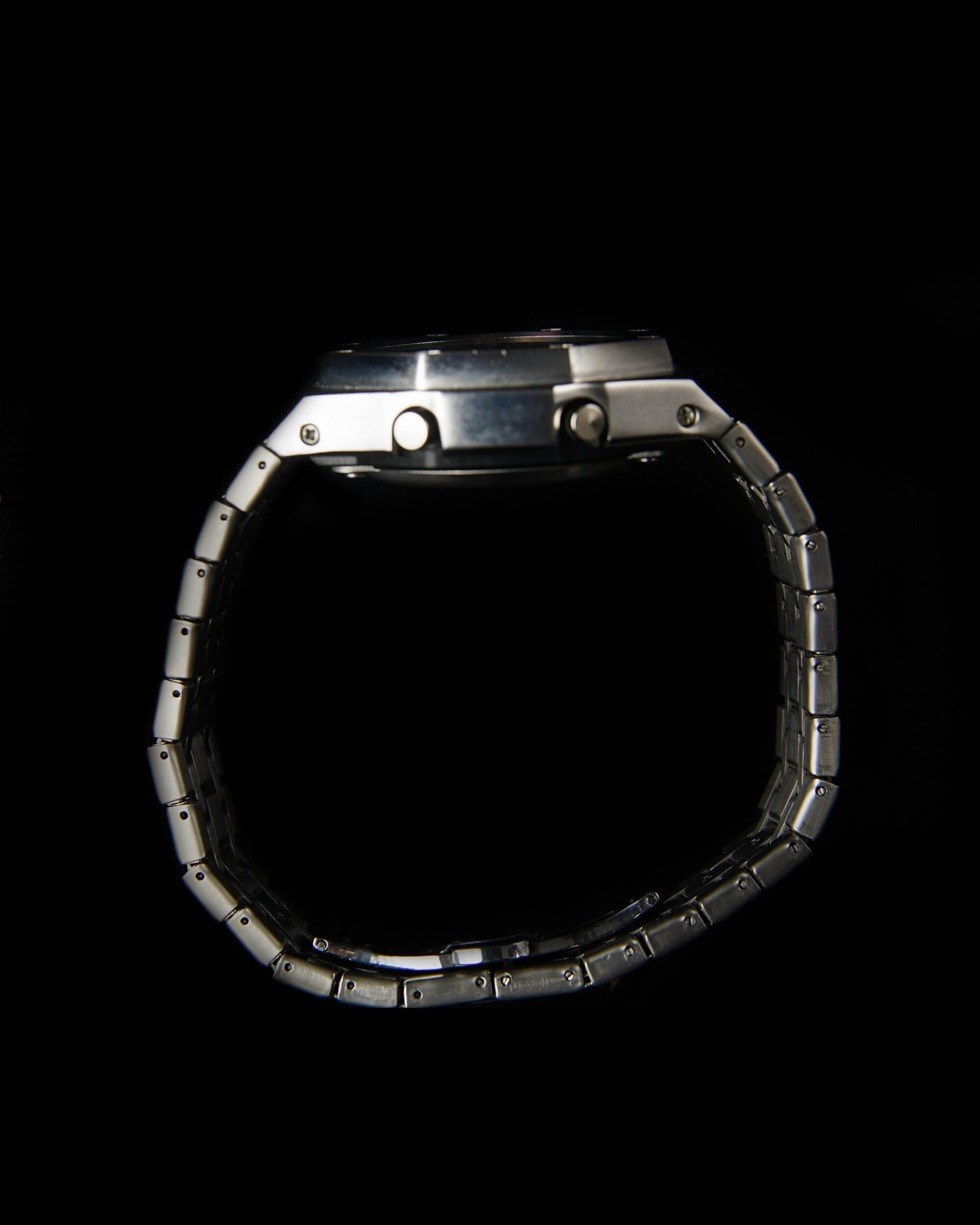 G-SHK Green Dial and Silver chain