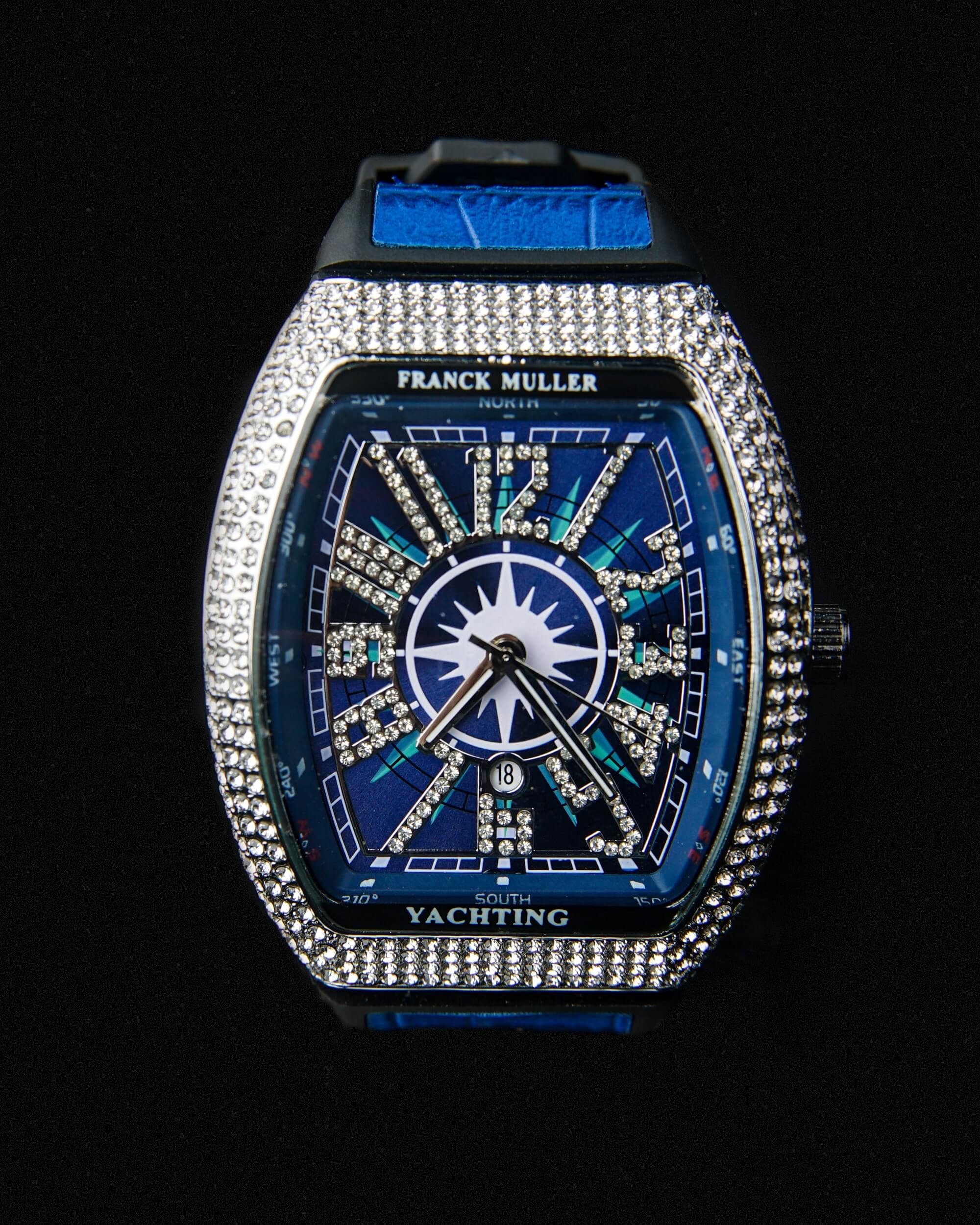 FR MLR BLUE STRAP WATCHES