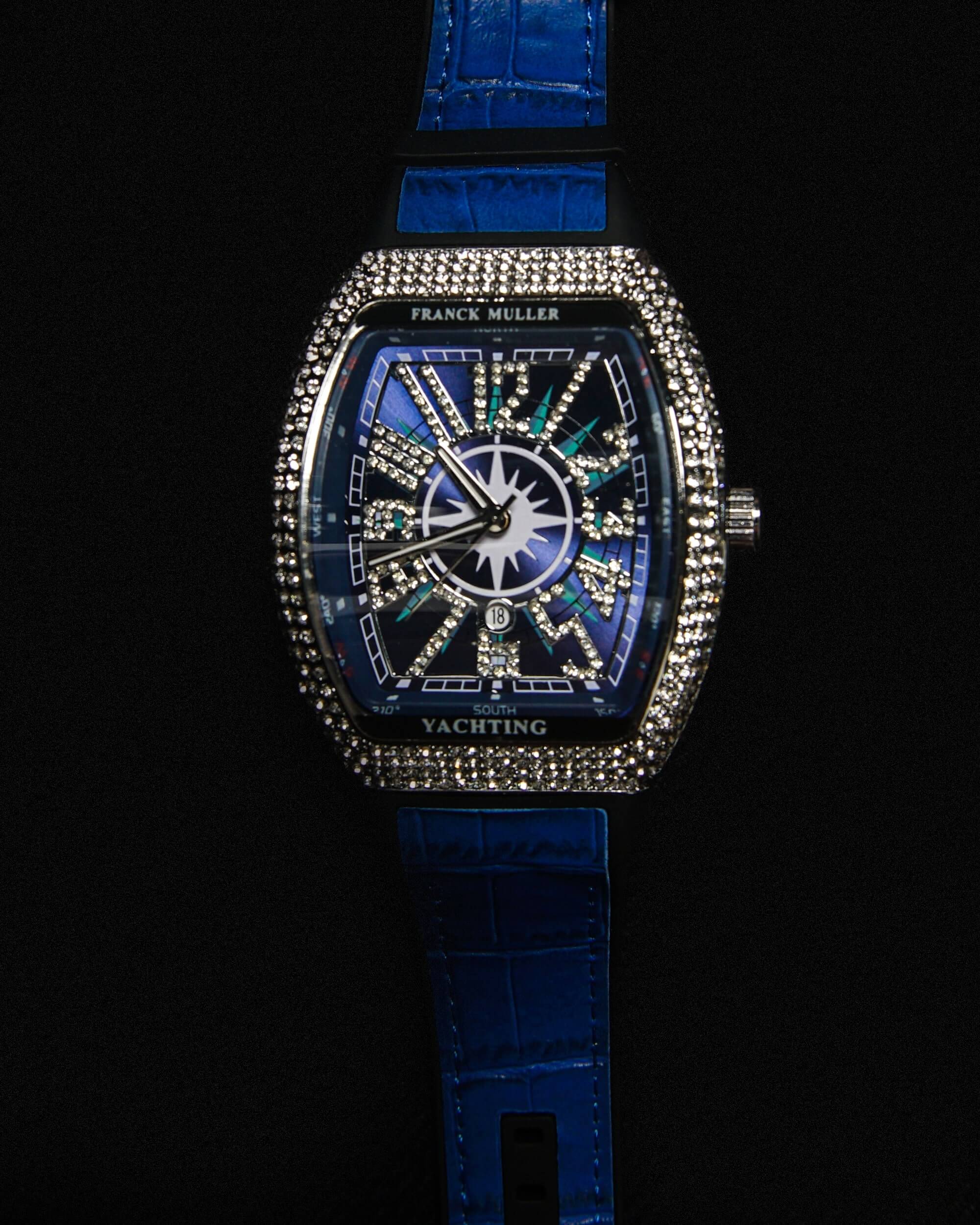 FR MLR BLUE STRAP WATCHES