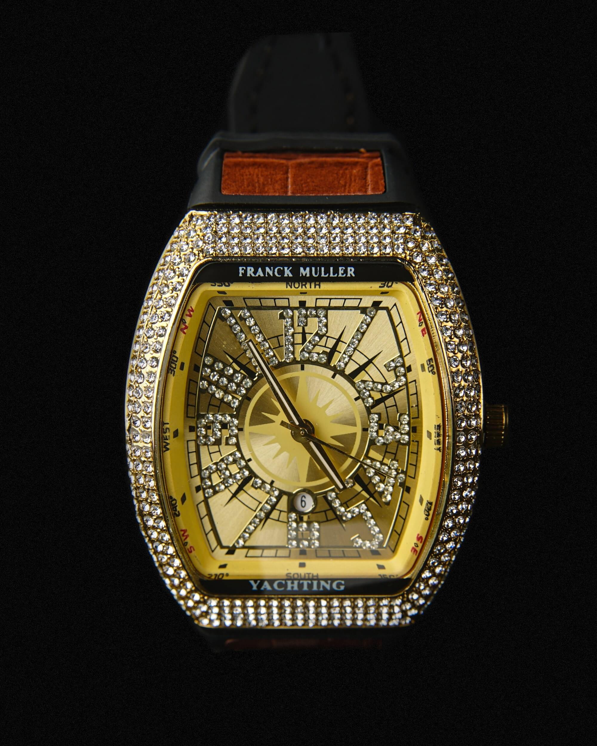 FR MLR BROWN STRAP WATCHES