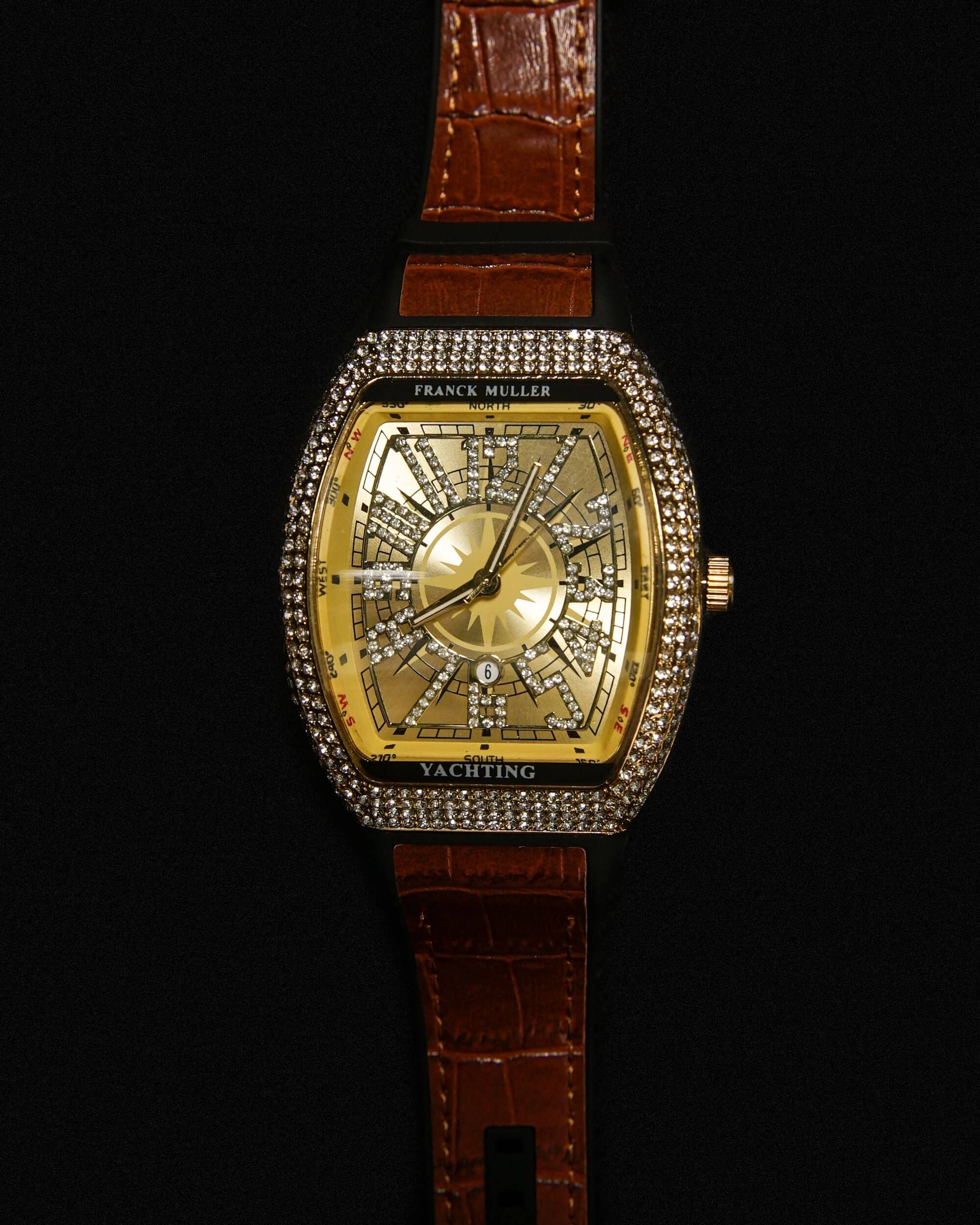 FR MLR BROWN STRAP WATCHES