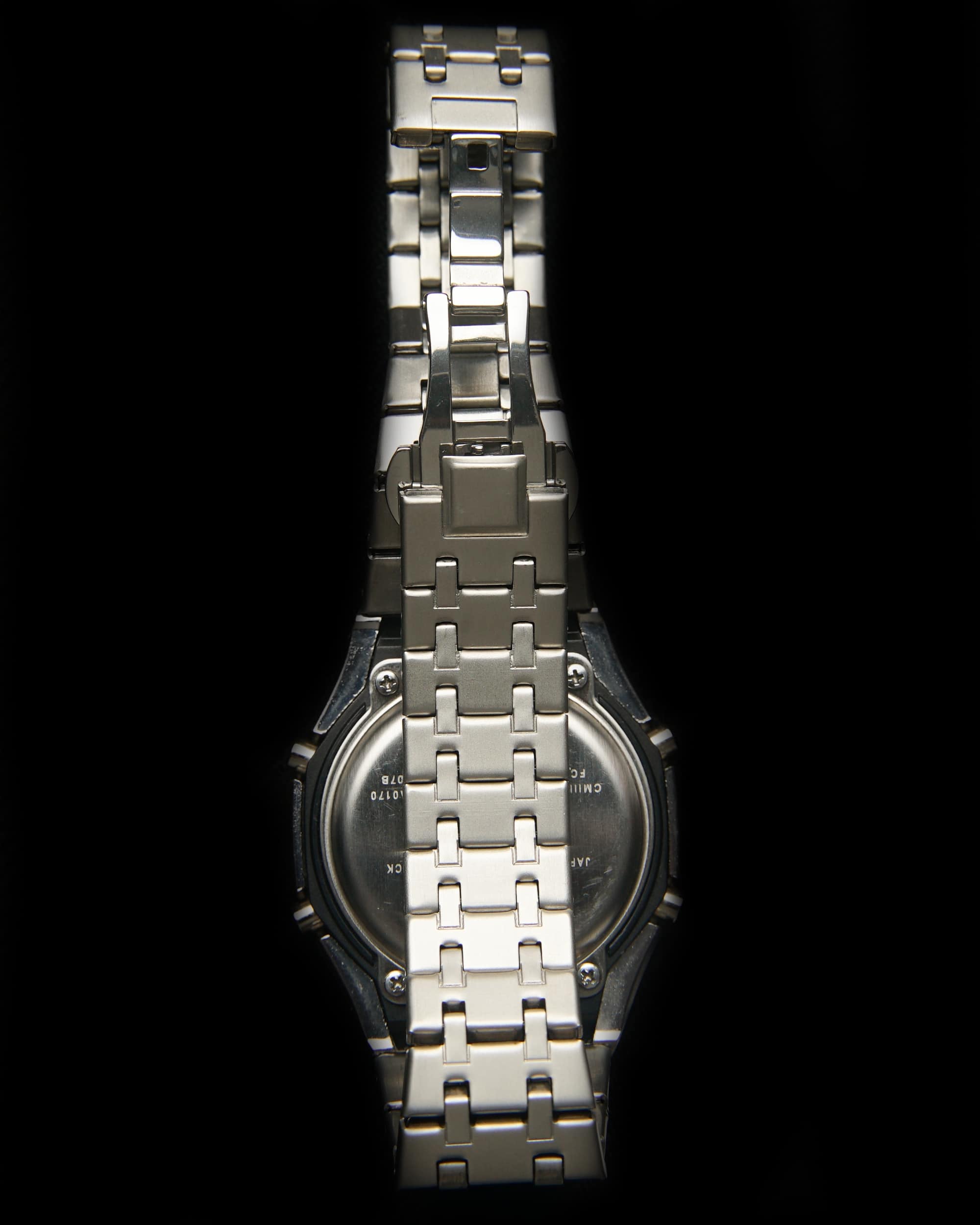 G-SHK Green Dial and Silver chain