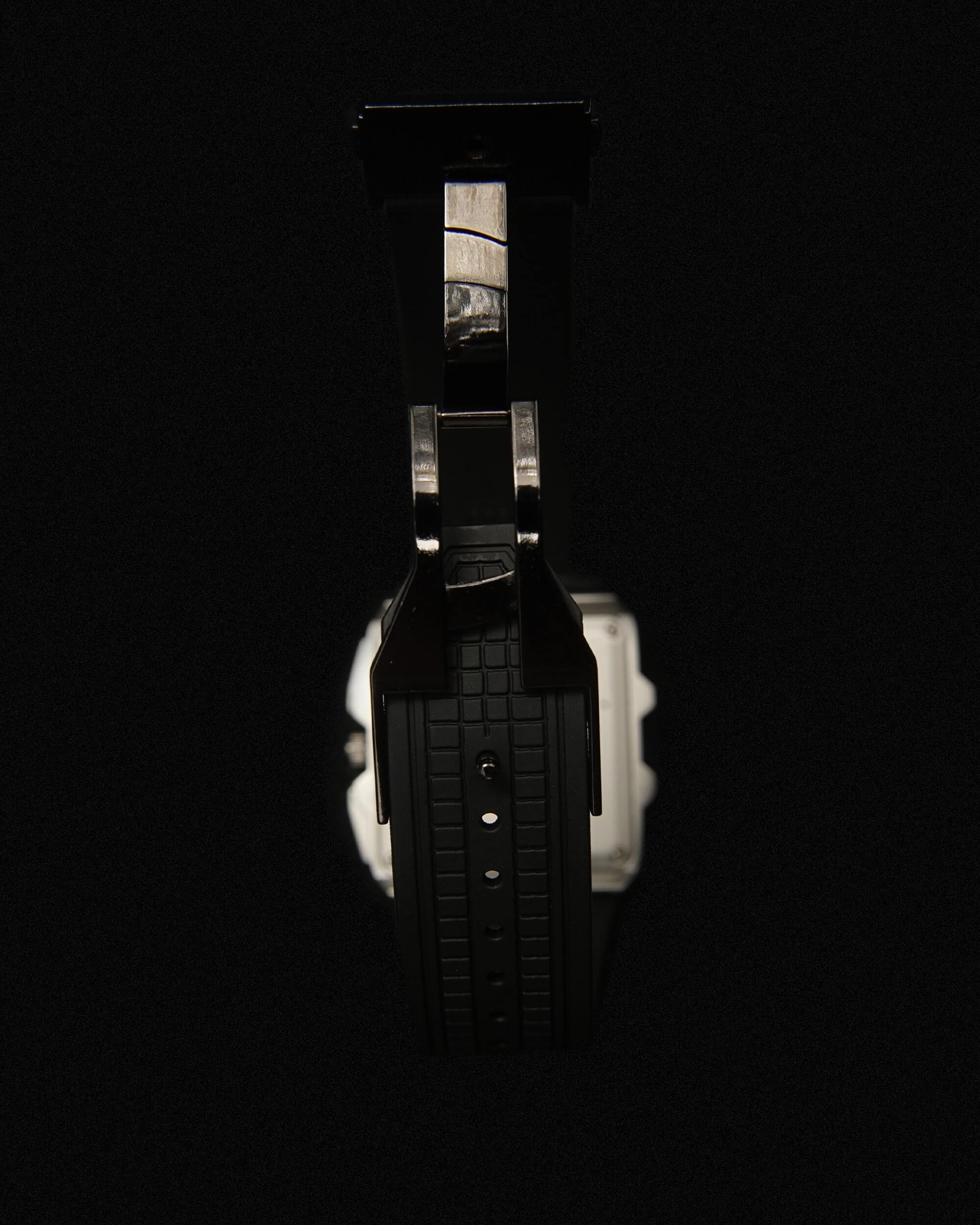 HB BLACK STRAP WATCHES