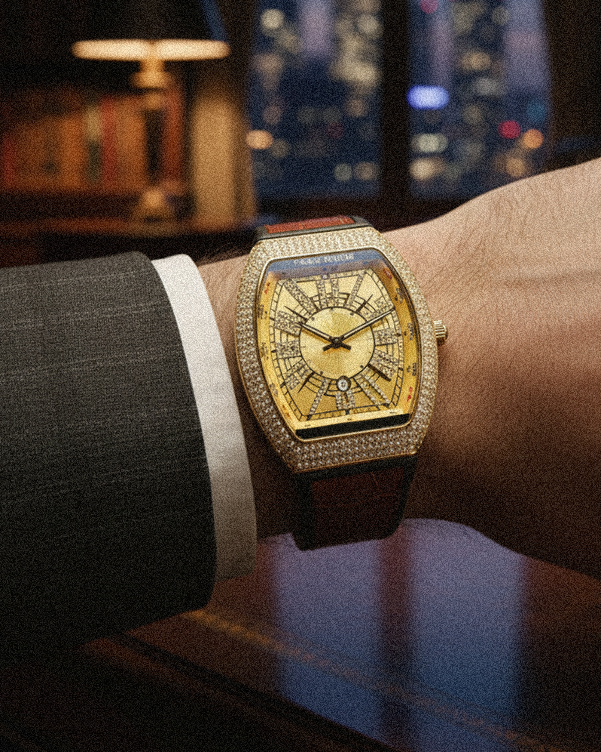 FR MLR BROWN STRAP WATCHES